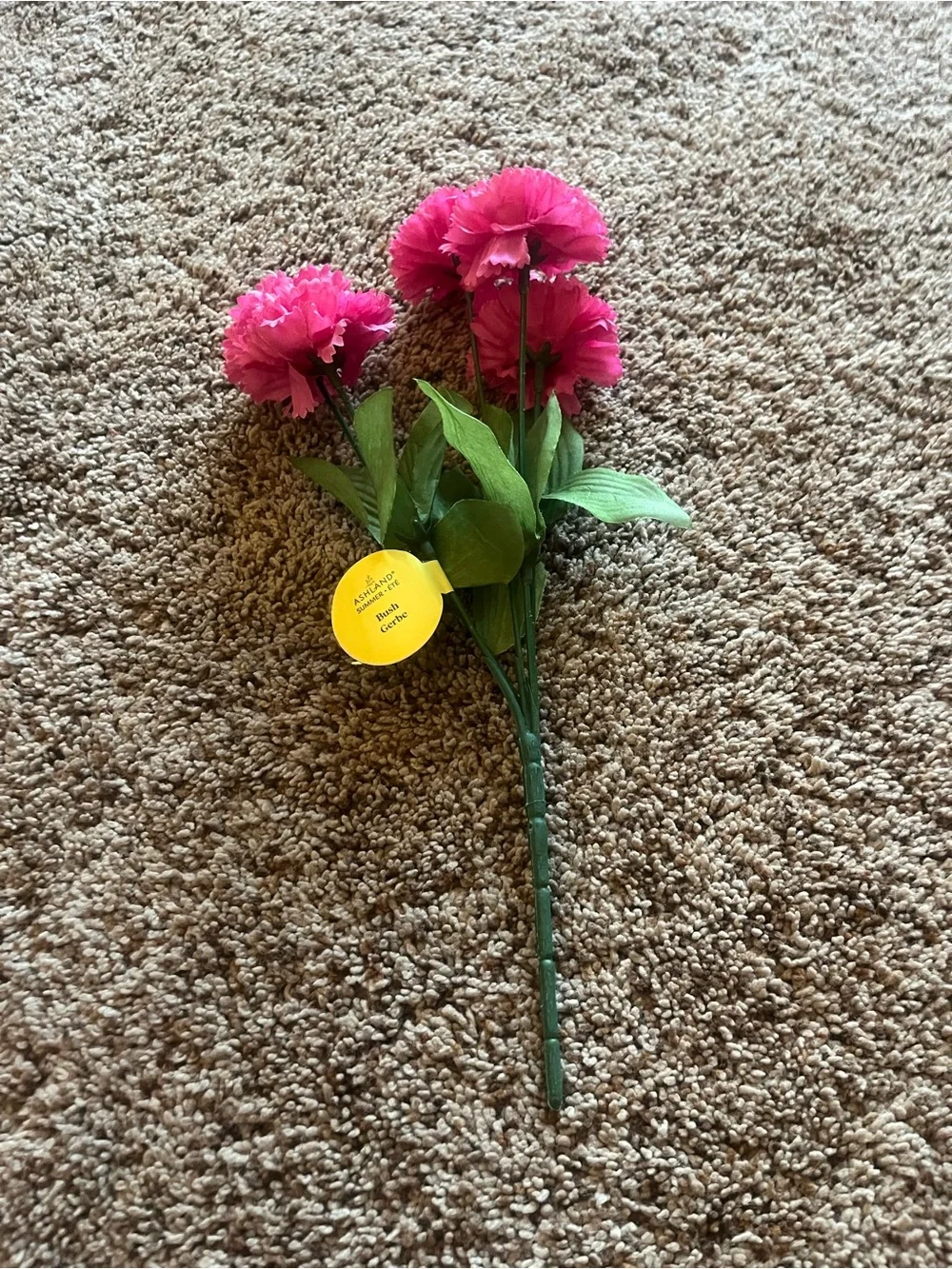 Ashland Summer Pink flower picks.  Each pick contains 5 pink flowers